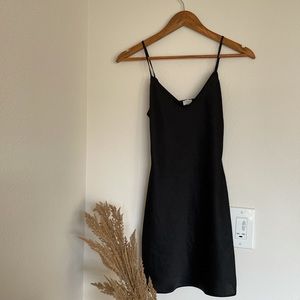 Aritzia mini slip dress